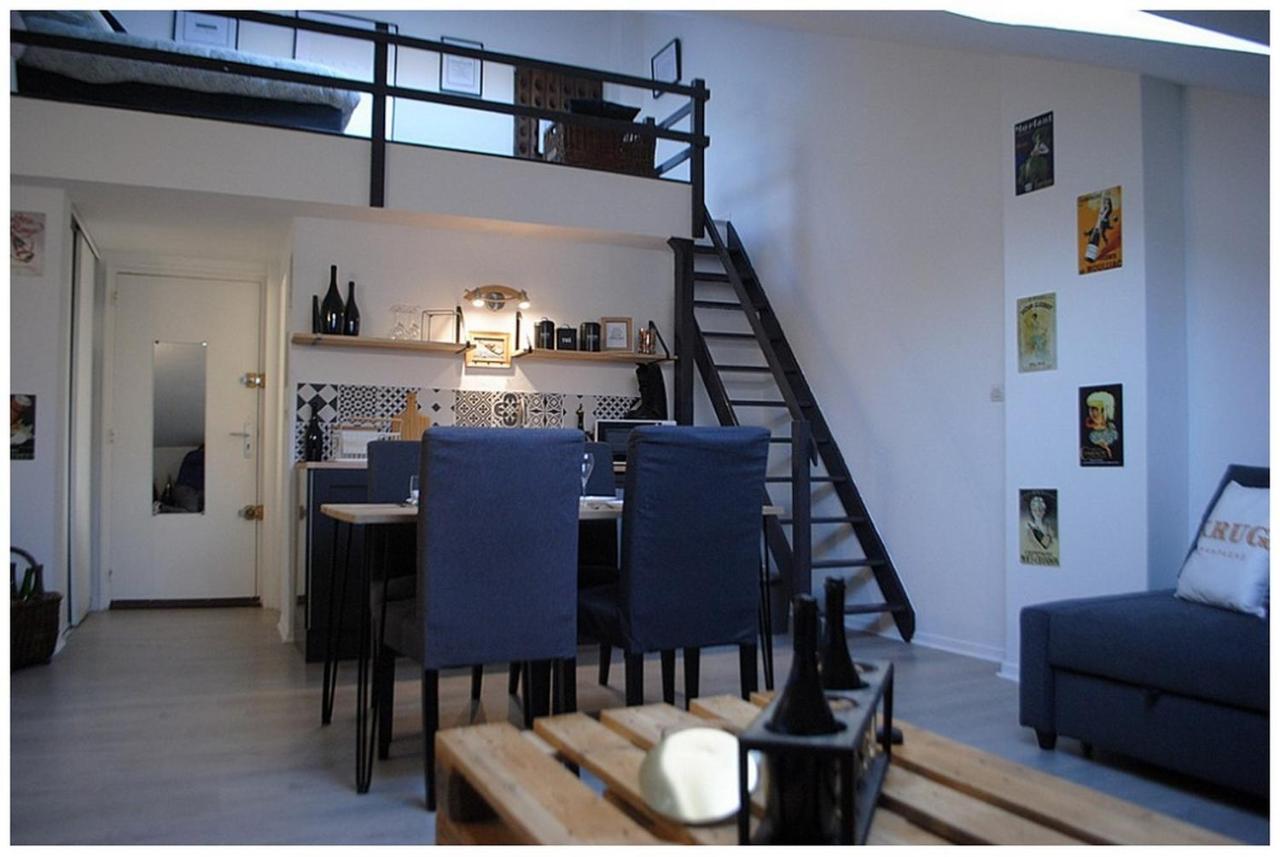 Studio Champagne Apartment Reims Ngoại thất bức ảnh