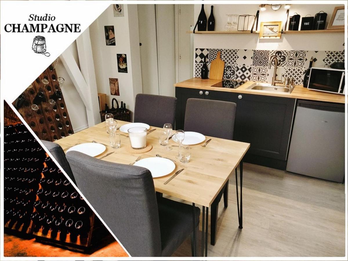 Studio Champagne Apartment Reims Ngoại thất bức ảnh