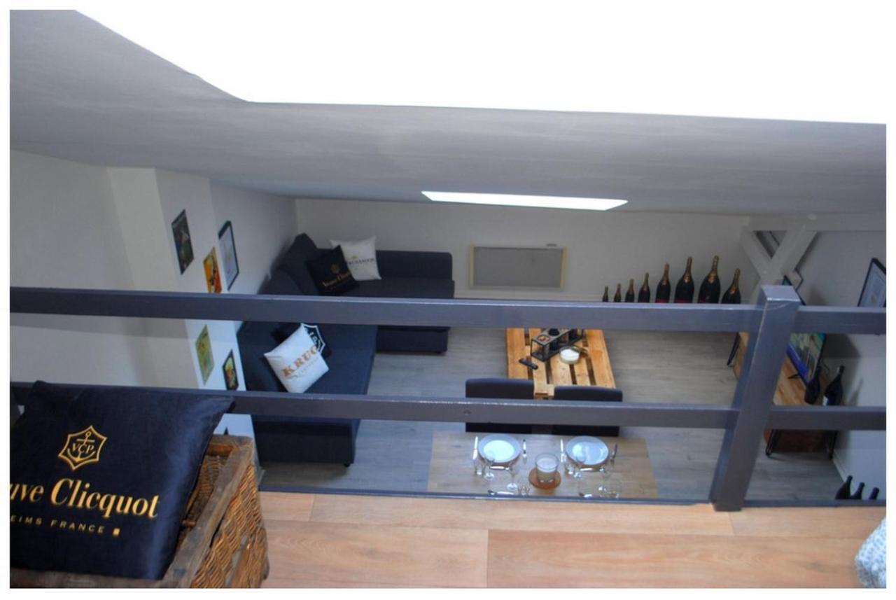 Studio Champagne Apartment Reims Ngoại thất bức ảnh