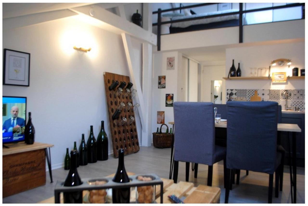 Studio Champagne Apartment Reims Ngoại thất bức ảnh