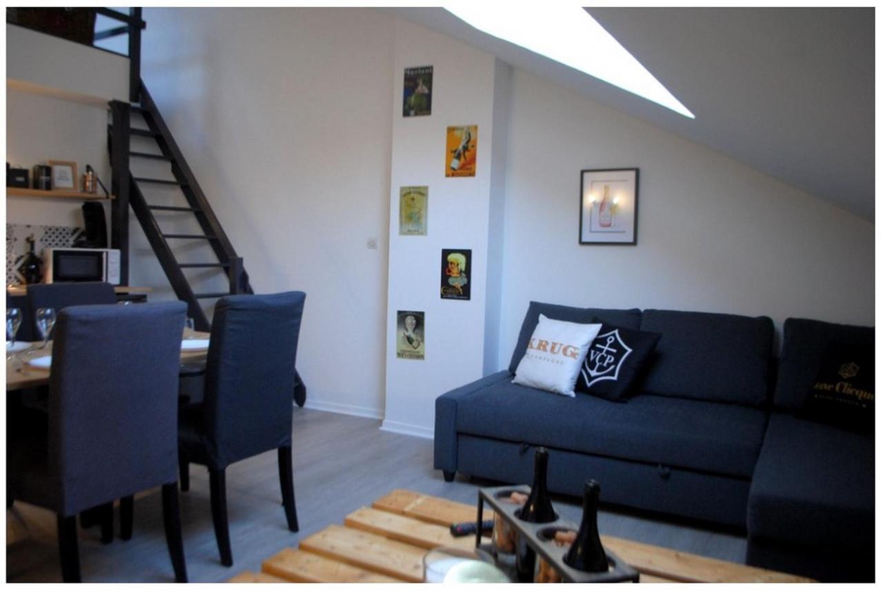 Studio Champagne Apartment Reims Ngoại thất bức ảnh